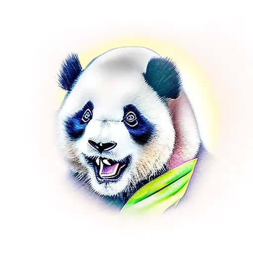 Panda Resembling Human Gerber Baby With Chubby Cheeks