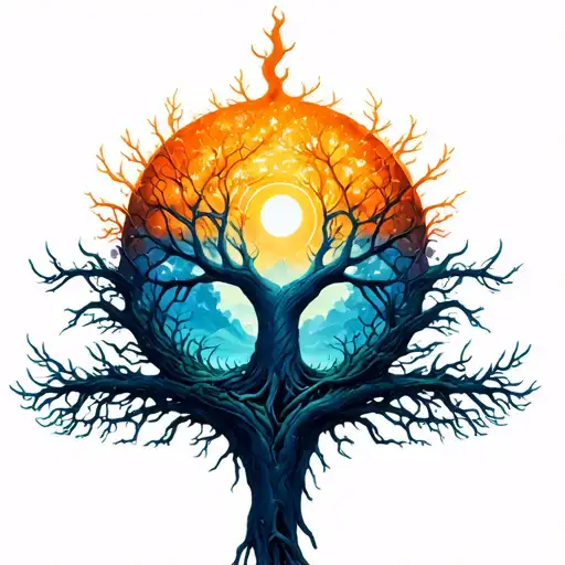 Yggdrasill The World Tree Intertwined