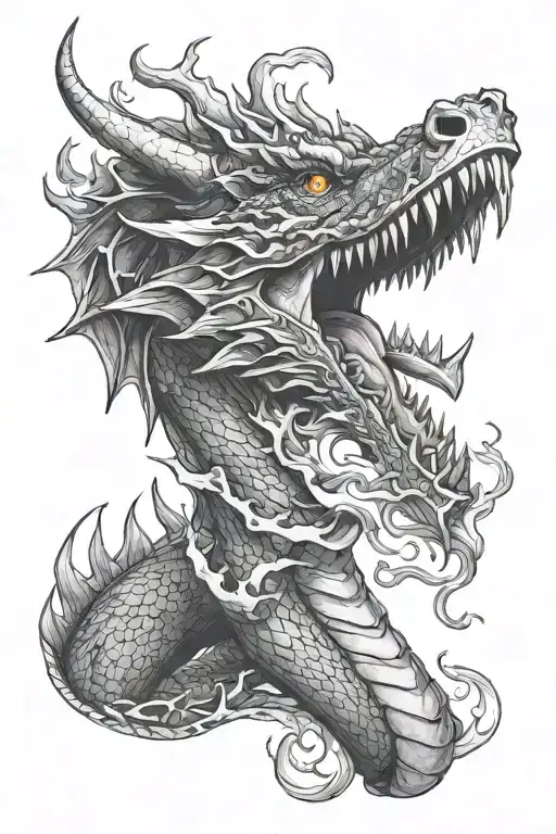 Dragon Breathing Fire