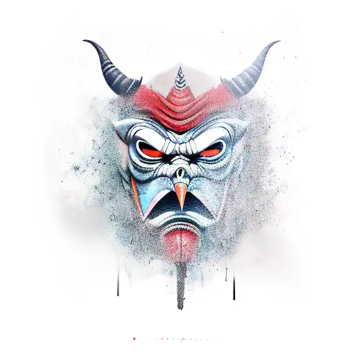 Oni Mask Crow