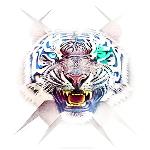 Un Tigre Con Un Dragon