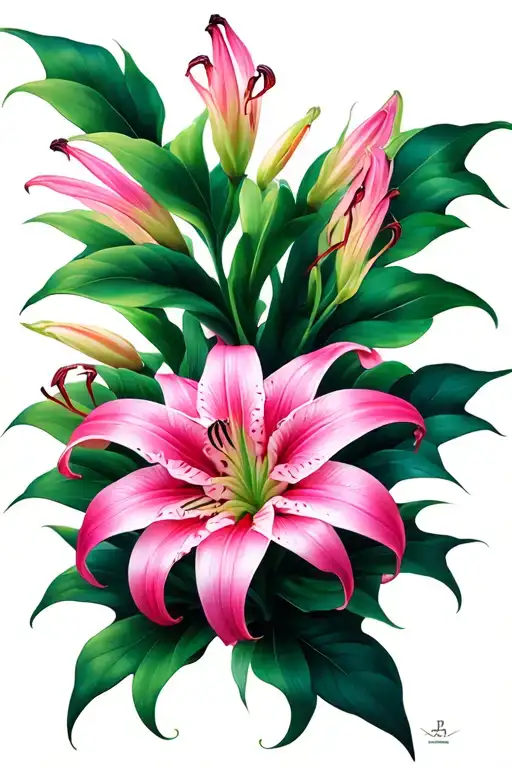 Spider Lilly Flowers