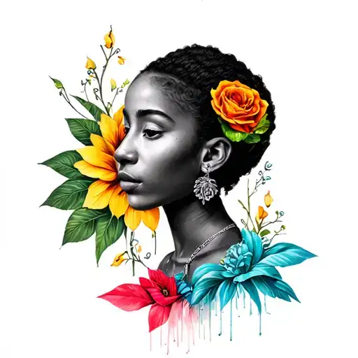 Black History Inspired Tattoo Featuring