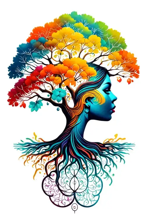 Tree Of Life Ethnic Women Full Body