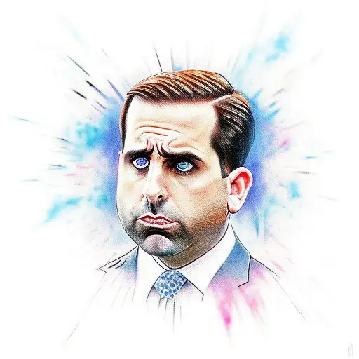 Micheal Scott With A Gun