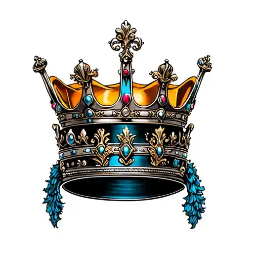 Crown Of A Queen And Crown Of A King