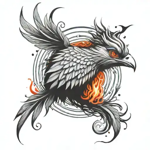 Spiral Phoenix Rising