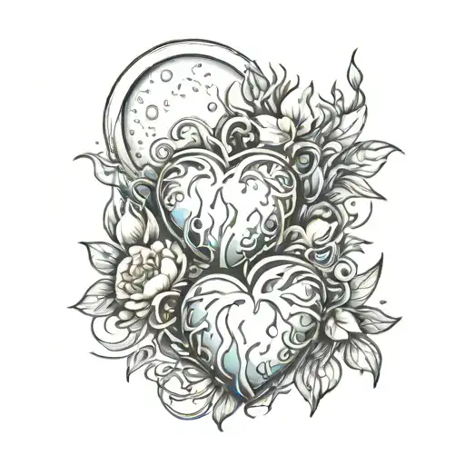 Moon And Human Heart