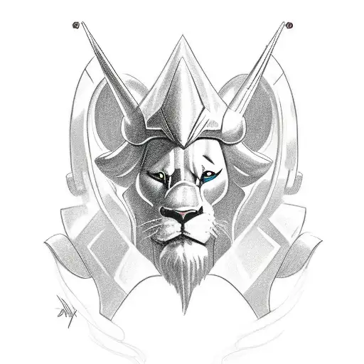 Disney Simba With Loki's Helmet