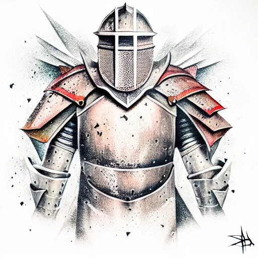 Knight With Broken Armor
