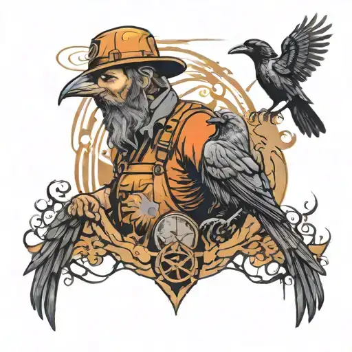 Miner And Raven Wild