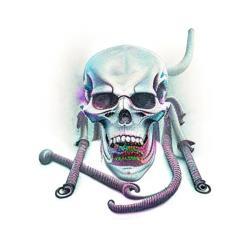 Grim Reaper Collecting Souls