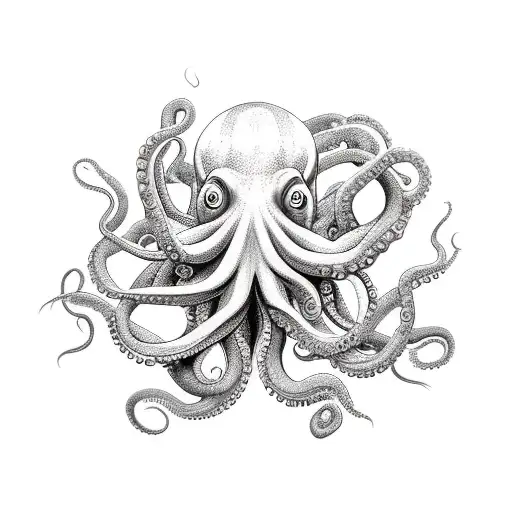 Octopus With Tentacles