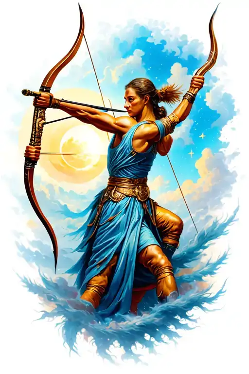 Sagittarius Archer Shooting