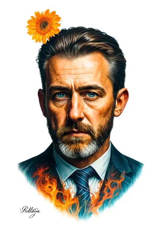 Portrait Of The Writer Viktor Pelevin