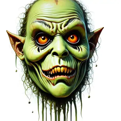 Goosebumps Haunted Mask Portrait