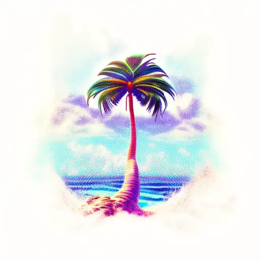 Palm Tree Ocean