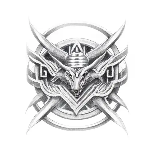 Sleipnir And Norse Runes