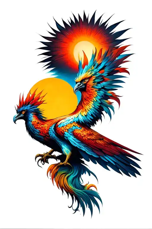 Battling Jekyll And Hyde Phoenix Rising Sun