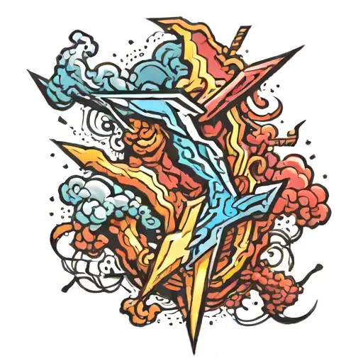 Lightning Bolt Symbol