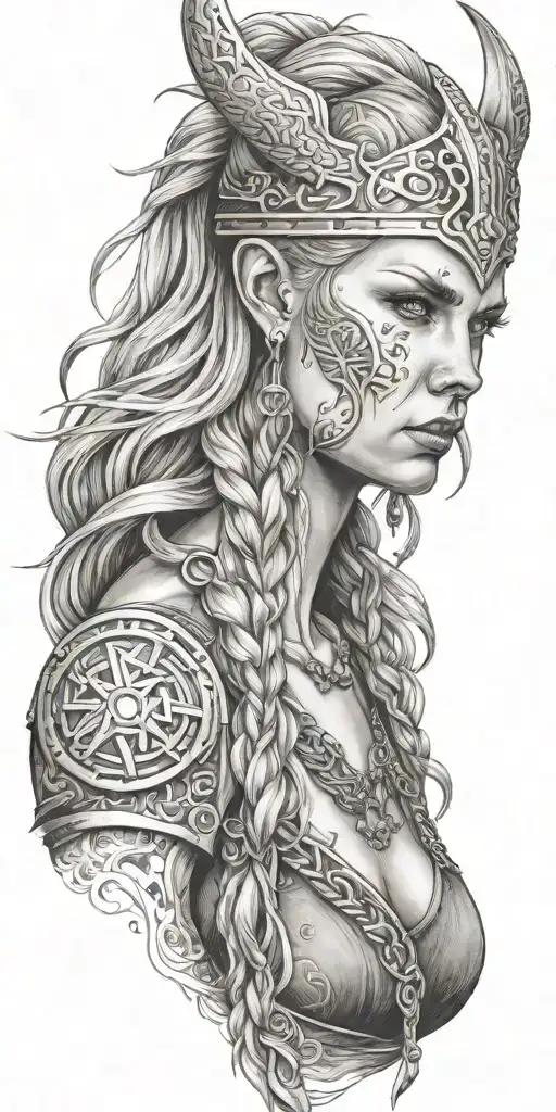 Female Viking Inspired