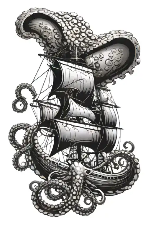 Octopus Ship Clo Forming The Shape