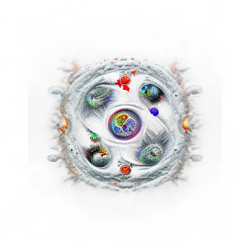 Fire And Water In Yin Yang