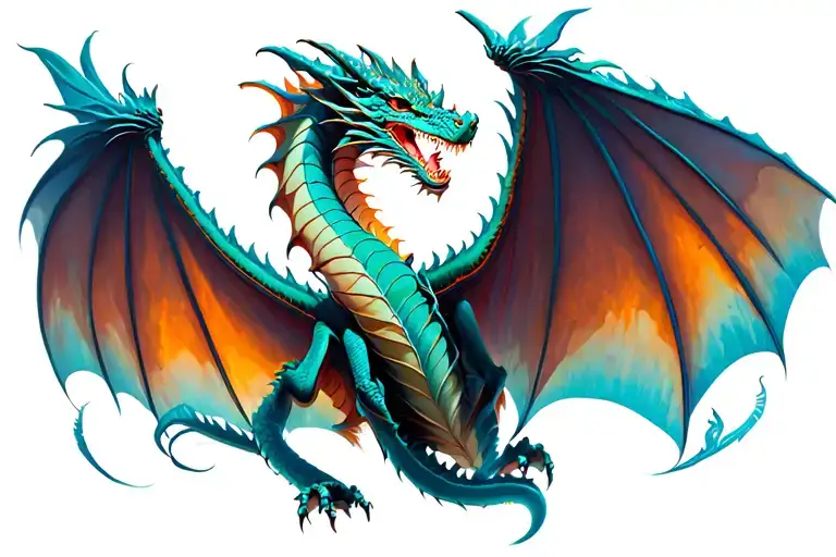 Dragon Flying