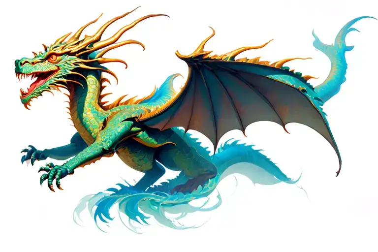 Dragon Flying