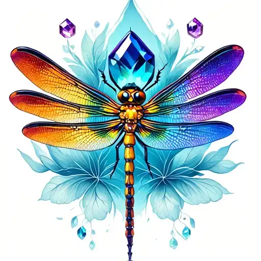 Gemstone Dragonfly