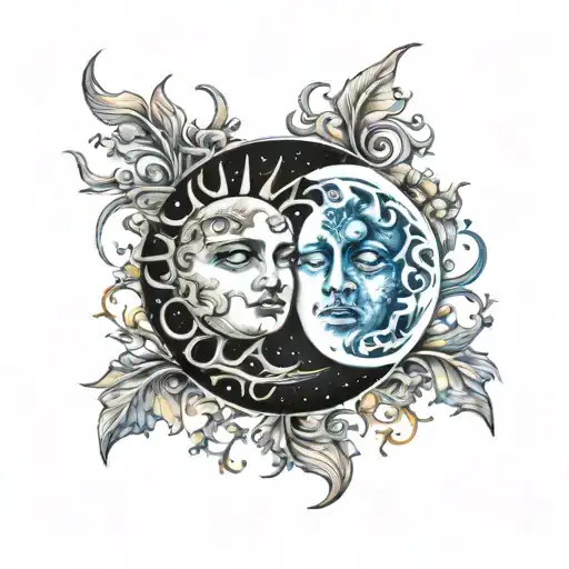 Eclipse Sun And Moon