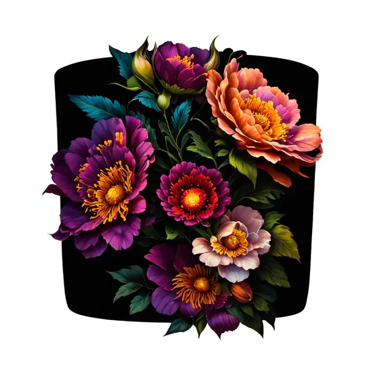 Deadly Flowers Intertwined