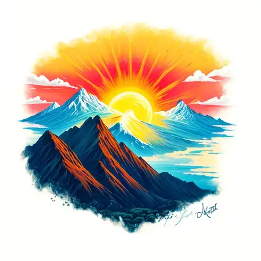 Hot Sun Inside The Mountain