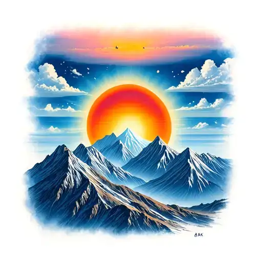 Hot Sun Inside The Sun Mountains