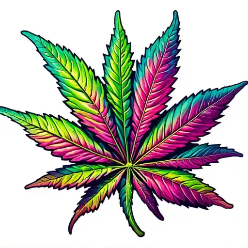 Weed Leaf Morphing