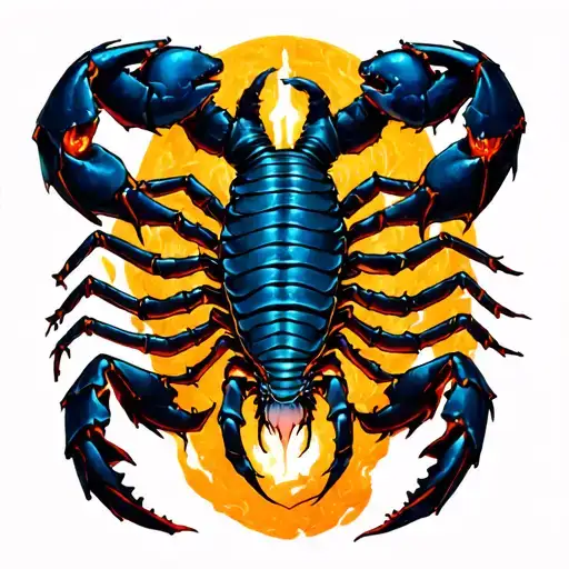 Scorpio Locked In Battle