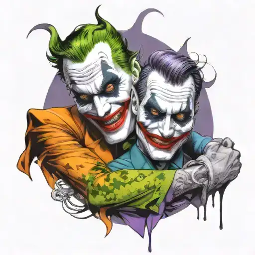 The Joker Killing Batman