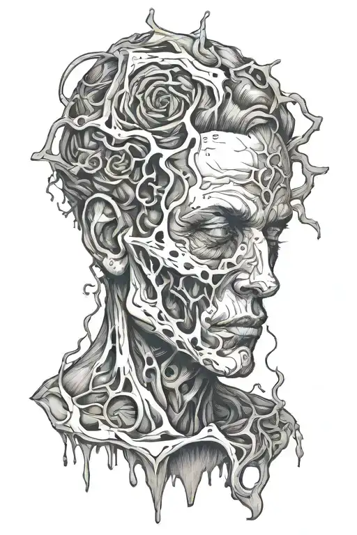 Depression Depicted As A Dark