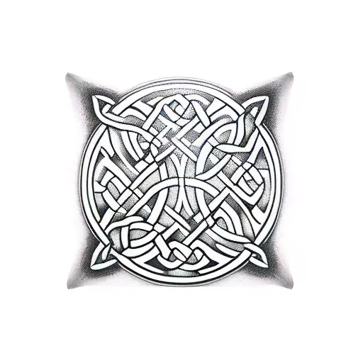 Simple Celtic Armband Work Babe Plate