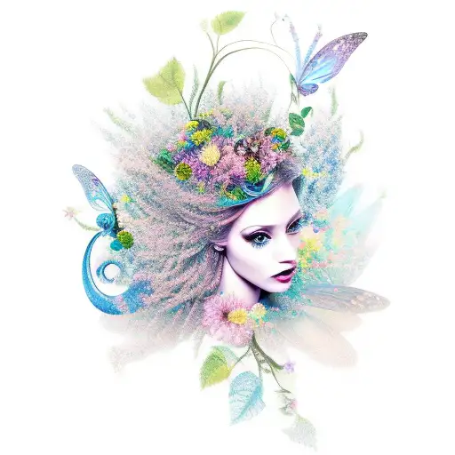 Fairy On Flower