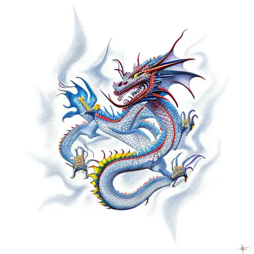 Dragon For Forearm