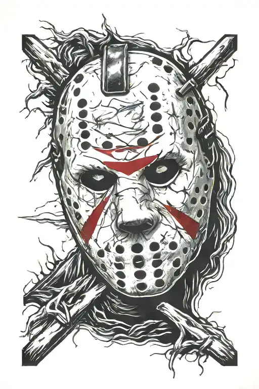Ominous And Dark Jason Voorhees Friday The 13Th 10-13-1989 Birthday