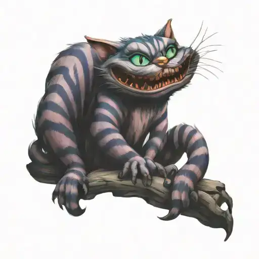 Cheshire Cat Mischievous