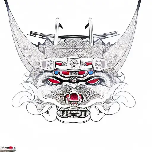 A Samurai Mask