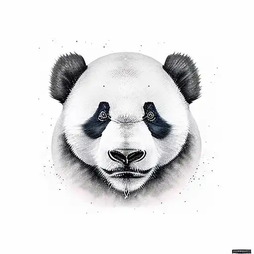 Mitad Oso Pardo Y Oso Panda