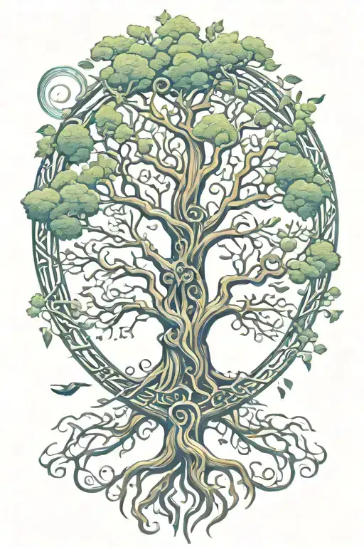 Tree Of Life Intertwined