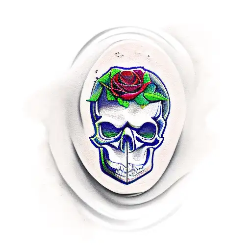 Skull And Roses
