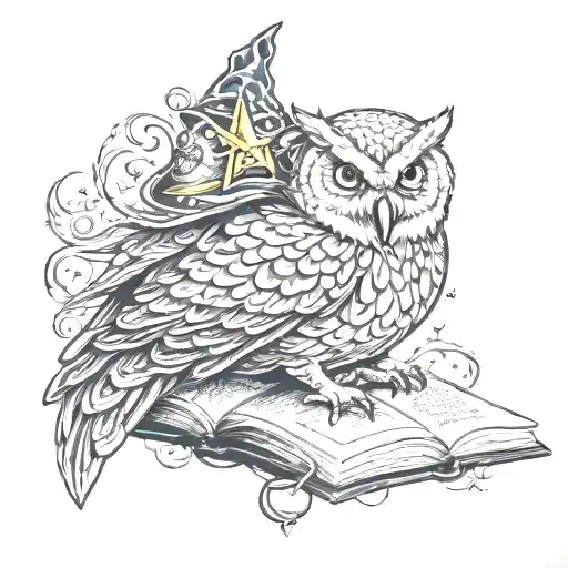 Owl Wizard Spellbook