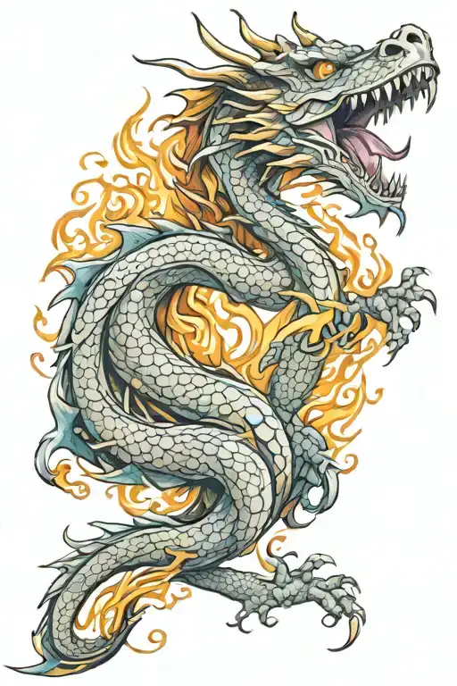 Dragon Breathing Fire