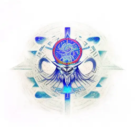 Hugin And Munin Norse Runes Odyn Wyrd